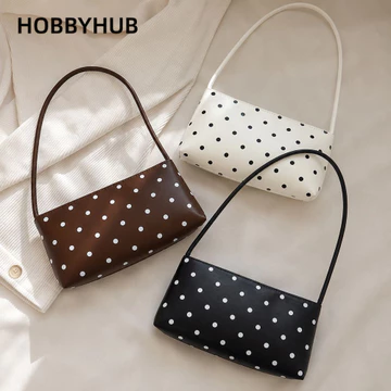Women's Minimalist PU Leather Shoulder Bag – for Work