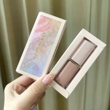 HERORANGE Crystal Square Tube Lipstick Matte Velvet Matte Lipstick Chống thấm mồ hôi Son môi không phai màu lâu trôi