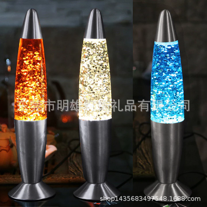 Đèn hình củ hành, đèn đính kim tuyến, đèn cát chuyển động, đèn mặt trăng, đèn ngủ, đèn bàn, đèn trang trí, đèn ngủ đầu giường, vật trang trí bàn làm việc.