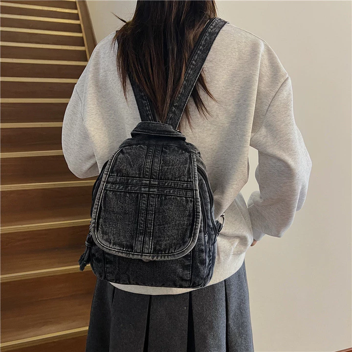 Women's Vintage Backpack – Mini, for Work – 4