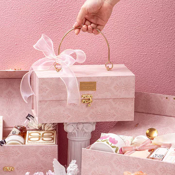 Hộp quà lưu niệm Hộp rỗng Hộp quà cưới phù dâu Hộp quà cưới Kẹo cưới Hộp quà sinh nhật cao cấp Hộp quà tặng di động