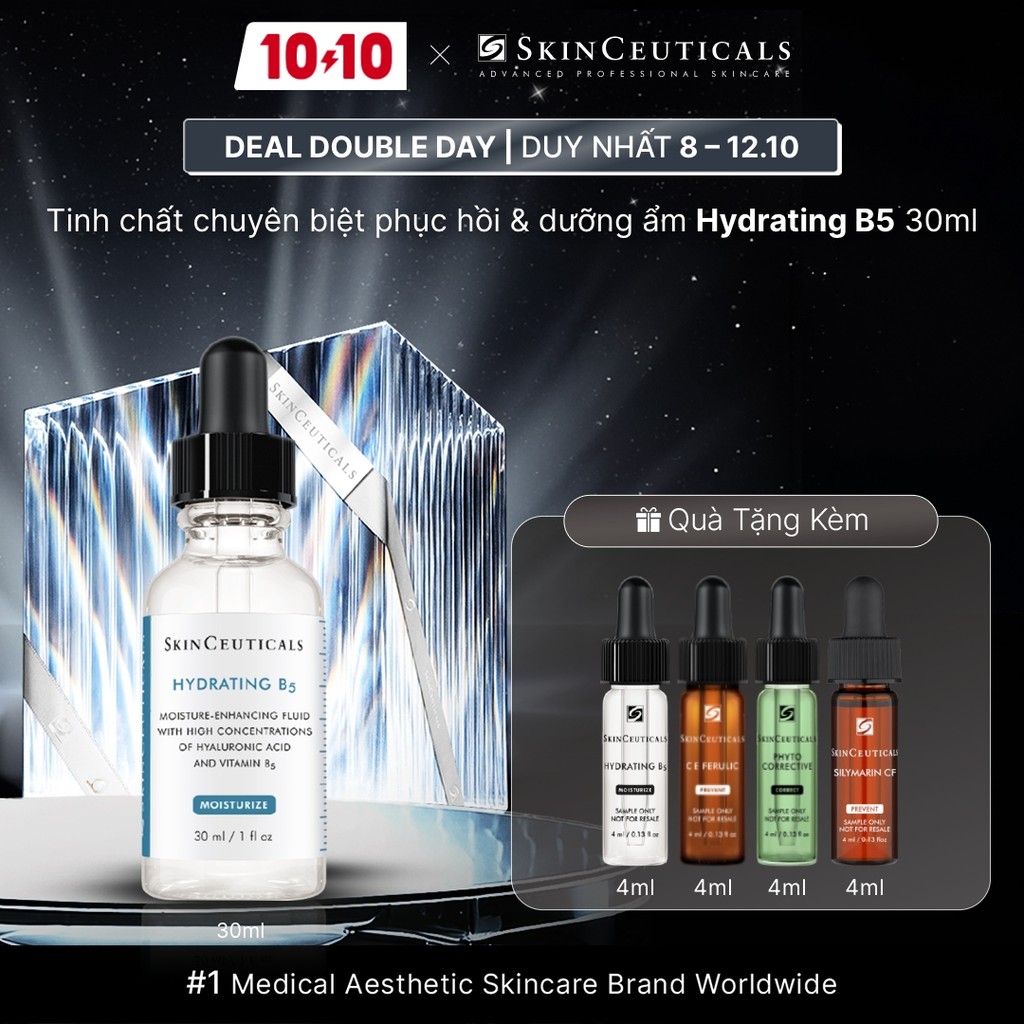 Dưỡng chất cấp ẩm và phục hồi cho mọi loại da Skinceuticals Hydrating B5 30ml