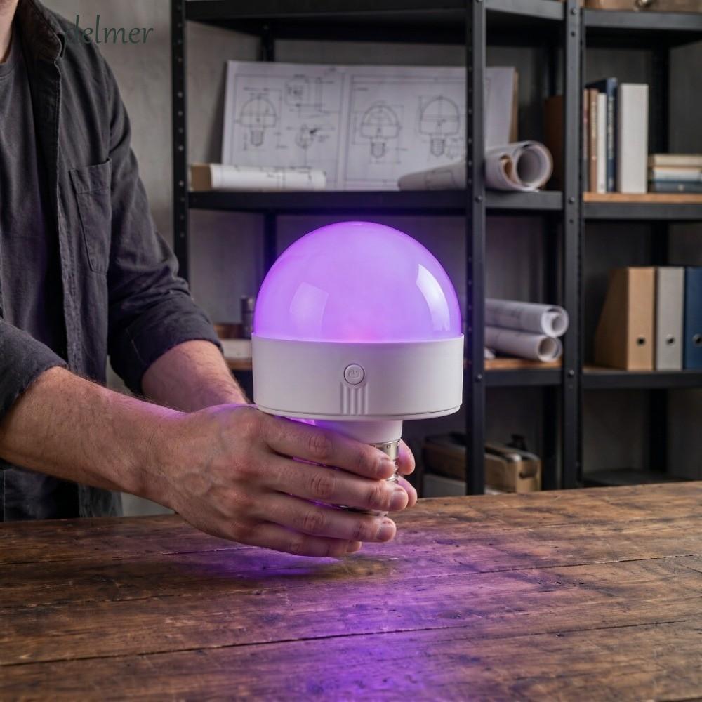 Bóng đèn LED DELMER RGB, Đế có thể tháo rời USB Bóng đèn LED có thể sạc ...