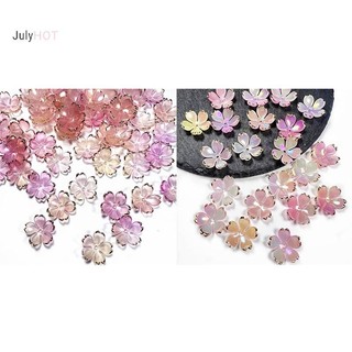 50 Miếng Hoa Anh Đào Nhựa Acrylic - DIY Trang Sức Cho Tóc