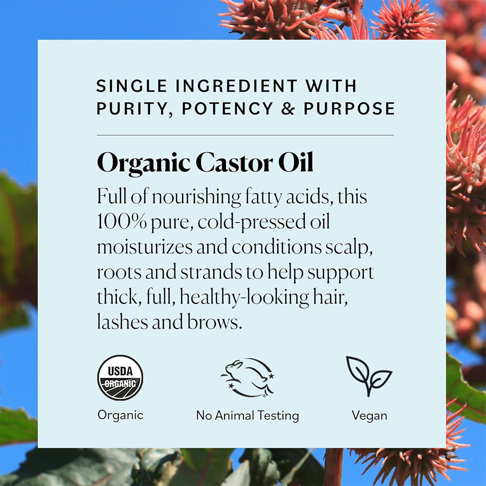 Organic castor oil oil 120ml