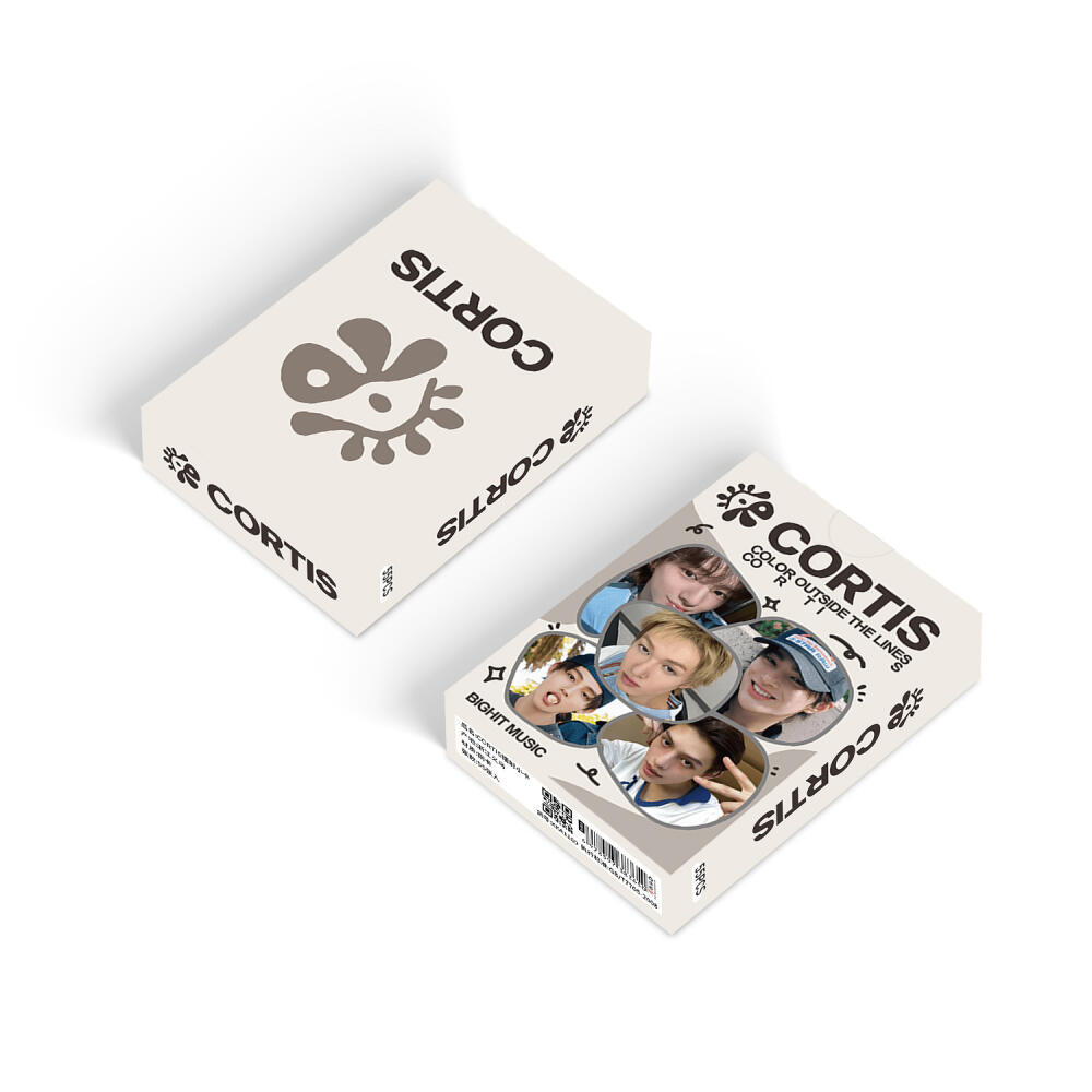 ENWEI 55 Chiếc CORTIS Selfie Photocards Lomo Cards Kpop Boy Band Người Hâm Mộ Sưu Tập Ba Chiều Hàng Hóa Bộ Quà Tặng Dành Cho Người Hâm Mộ