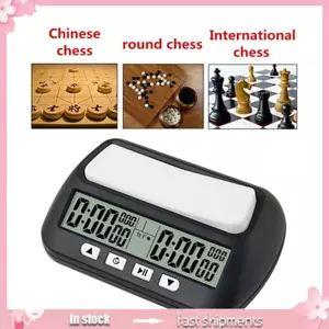 Professional Chesses Clock Compacts Digital Watch Count Up Down Timer Board Game