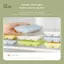 PlumHOUSE Khay Silicon Dễ Dàng Bấm - Khuôn Làm Lạnh Nhanh Cấp Thực Phẩm Cho Nhà Bếp Gia Đình & Sử Dụng Ngoài Trời Phụ Kiện Nhà Bếp VN