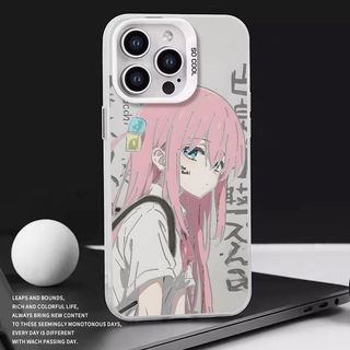 Ốp Điện Thoại Anime Bocchi The Rock Cho IPhone 16E 11 15 16 Pro Max Plus Matte Hard Laser IMD Cover