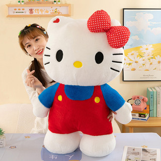 40cm / 60cm / 80cmKT Búp Bê Mèo Hello Kitty Dễ Thương Sang Trọng Đồ Chơi Búp Bê Kitty Phiên Bản Đứng Mèo Búp Bê Bé Gái Giường