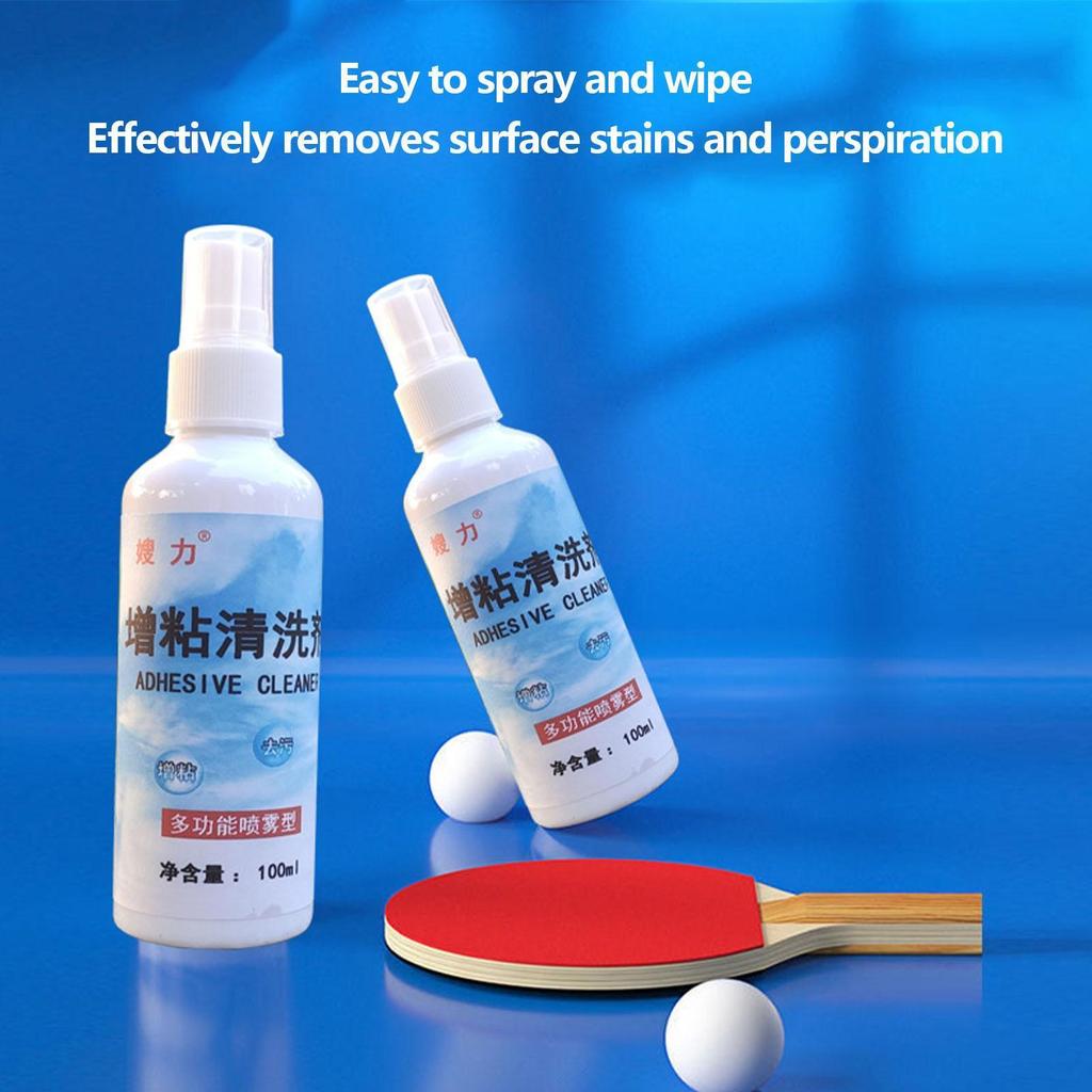 Dung Dịch Vệ Sinh Vợt Bóng Bàn 100ml Chuyên Nghiệp