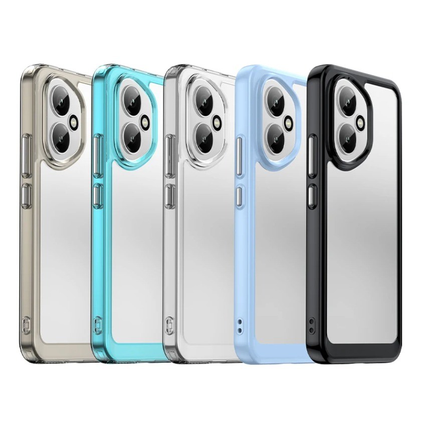 Dành Cho Honor 400 Clear Case Honor 400 Cover Coque Funda Cứng Mờ Cạnh Mềm Chống Sốc Điện Thoại Ốp Lưng Honor 400