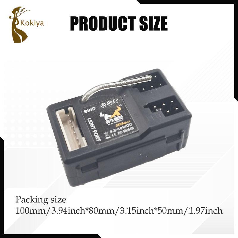 Bộ thu RC Bộ thu độc lập Nâng cấp 2CH cho MN128 1 / 12 RC Rock Crawler