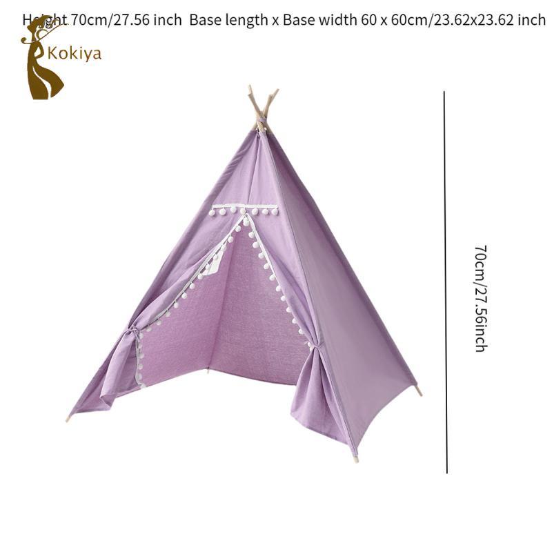 Lều Teepee dành cho trẻ em để vui chơi trong nhà và ngoài trời, Quà tặng cho không gian sinh hoạt