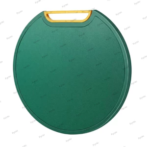 Thớt Nhựa PYCOU, Thớt Tròn Kháng Khuẩn Không Chứa BPA, Đa Năng Chống Trơn Trượt Cấp Thực Phẩm Chống Sữa Cắt Rau Nhà Bếp