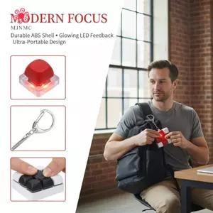 MJnmc 9 Chìa Khóa Bàn Phím Cơ Móc Khóa Mini Giảm Căng Thẳng Móc Khóa Fidget Đồ Chơi Cho Đồ Dùng Văn Phòng Học Sinh Quà Tặng Mới
