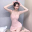 IAYW Đồ Bơi Nữ Một Mảnh Sling Màu Trơn Bảo Thủ Mỏng Hơn Nhìn Ôm Cô Gái Ngọt Ngào Nguyên Chất Desire Phong Cách Swimsu