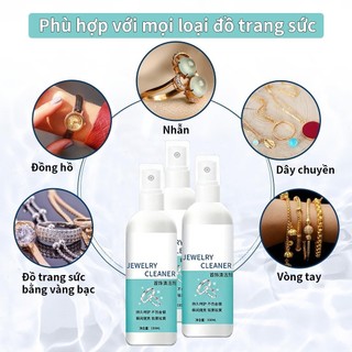 [COD] Dung Dịch Tẩy Ố Vàng Cho Bạc 100ml - Làm Sạch Như Mới