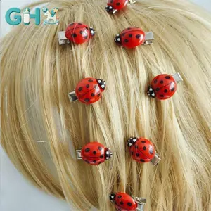 GHX 10 Chiếc Mô Phỏng Bọ Rùa Kẹp Tóc Động Vật Côn Trùng Kẹp Tóc Sáng Tạo Phụ Kiện Tóc Mũ Để Trang Trí Tóc VN