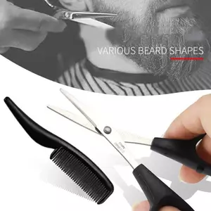 VFZ Nam Râu ria mép Mũi Tai Kéo Cắt Bộ Hộ Gia Đình Mini Râu Kéo Bộ Louislifecool