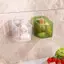 Cá Tuyết 1 cái giỏ đựng tỏi gừng và hành tây trong suốt Giá đựng hộp đựng đồ treo tường nhỏ treo tường
