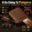 🔥Giá sốc🔥【Da Kangaroo】Ví chống từ chống trộm | Chống từ ví da thật cao cấp | Đa năng ví nhiều ngăn đựng thẻ