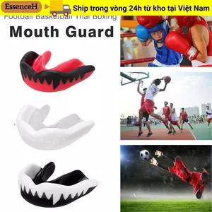 ESSENCEH Bảo Vệ Miệng Bóng Rổ Thực Tế Thể Thao An Toàn Tập Gym Thể Dục An Toàn Võ Thuật Bóng Đá Răng Nẹp