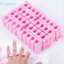 FUJIOU 100 Chiếc Dụng Cụ Tách Ngón Chân, Bọt Biển Mềm Hình Trái Tim Làm Móng Tay Dụng Cụ Tách Ngón Tay, Tiện Lợi Linh Hoạt Thoải Mái Dễ Dàng Sử Dụng Chân Dụng Cụ Làm Móng Tay Nghệ Thuật Dụng Cụ Làm Móng Tay