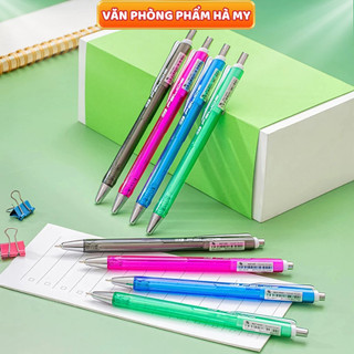 Combo 10 Cây Bút Gel B Thiên Long GEL-B011 Ngòi 0.5mm - Bút Gel Nắp Đậy Viết Êm Tay, Mực Đậm Sắc Nét