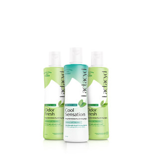 Bộ 1 Chai DDVS Phụ Nữ Lactacyd Cool Sensation 250ml + 2 Chai Lactacyd Odor Fresh 250ml