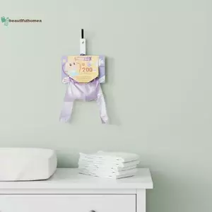 BeautifulHomeA 100 / 200 Chiếc Túi Đựng Rác Di Động Túi Nappy Dùng Một Lần Túi Vệ Sinh Thơm Để Tẩy Tã Hoặc Sản Phẩm Nữ Tính VN