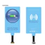 < CarFashion > Bộ thu sạc không dây Bộ sạc nhanh đa năng Mini 8Pin Type-C Qi Cuộn dây sạc không dây cho iPhone