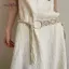 AqToCna Thanh Lịch Tính Khí Thắt Lưng Phong Cách Dân Tộc Thắt Lưng Rỗng Retro Bohemian Thắt Lưng Đầm Dây Thắt Lưng Vòng sel Dây Xích AqToCna