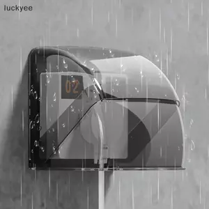 Luckyew 86 Loại Soet Ngoài Trời Vỏ Bảo Vệ Phòng Tắm Cắm Điện Chống Thấm Nước Ổ Cắm Điện Hộp Chống Mưa Vật Dụng Điện TQ