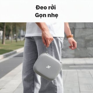 Túi Đựng Máy Ảnh Canon R50 PU Chống Sốc Chống Nước Túi Đeo Chéo Bảo Vệ Ống Kính