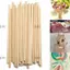 JUIC 10 Que Gỗ Tròn, Que Đếm Mô Hình Xây Dựng Tròn, Gỗ Birch Gỗ Tự Làm Thủ Công