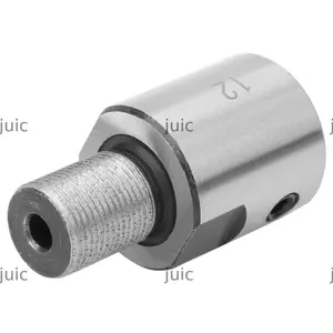 Bộ chuyển đổi Chuck tiện JUIC, Đường kính trục 12mm / Đường kính trục 6mm M14x1 Thanh kết nối Chuck ren, Thép Carbon cho đầu nối Chuck xử lý nhiệt K01-50 / 63 K02-50 / 63 Chuck