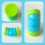 Đồ chơi xếp chồng lên nhau Magic-Tower đầy màu sắc Xếp hình 3D Đồ chơi cầm tay giảm căng thẳng cho trẻ em và người lớn