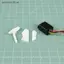 Bộ sừng Nylon SRVN 10 chiếc L8 L12 cho máy bay mô hình tạo bọt RC Thiết kế độ bền cao.
