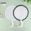 KUZHEN 1 Di Động Có Thể Gập Lại nk Quạt Tròn Đơn Giản Mùa Hè Mini Cầm Tay Quạt Trang Trí Thủ Công DIY Tranh Khiêu Vũ Quạt Trang Trí HOT