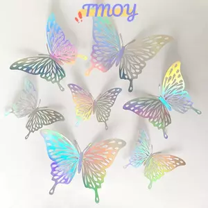 TMOY Bộ 12 chiếc tường hình bướm 3D tuyệt đẹp dành cho nội thất ấm cúng và hấp dẫn TMOY