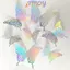 TMOY Bộ 12 chiếc tường hình bướm 3D tuyệt đẹp dành cho nội thất ấm cúng và hấp dẫn TMOY