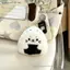 SRVN Kawaii Cơm Và Rau Con Dấu Sang Trọng Móc Khóa Dễ Thương Sushi Cói Thú Nhồi Bông Túi Charm Mềm Chim Cánh Cụt Mặt Dây Chuyền Móc Khóa Quà Tặng Bé Gái.