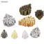 Bigapple 20 Chiếc Mix Filigree Crafts Rỗng DIY Tôn Trang Phát Hiện Phụ Kiện Trang Sức RDG