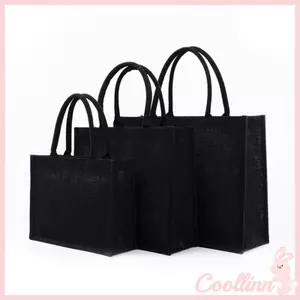 Túi Tote COO đay Túi vải bố có tay cầm mềm cho nữ Túi xách mua sắm
