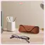 Hộp đựng kính râm bằng da PU JRP Unisex Túi đựng kính mắt mềm và di động để lưu trữ thời trang JRP