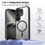Ốp lưng Tecno Camon 50 Pro Vỏ từ tính trong suốt mờ cho Tecno Camon 50 Ultra 5G Vỏ điện thoại