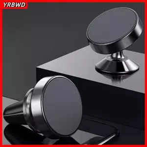 Giá đỡ điện thoại di động YRBWD, Giá đỡ điện thoại ô tô có thể xoay được, Giá đỡ cố định đa năng Giá đỡ điện thoại di động gắn nam châm trên ô tô