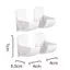 Giá đỡ túi đựng rác treo tường Ra 2 / 4 Kệ đựng đồ có độ bền chắc tự dính cho nhà bếp dưới bồn rửa sử dụng [VN]