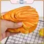 POWER 1 Chiếc Đồ Chơi Căng Thẳng Bánh Mì 3D Thực Tế Siêu Chậm Tăng Mềm Bóp Fidget Đồ Chơi Quà Tặng Giáng Sinh Đáng Yêu Cho Trẻ Em Thanh Thiếu Niên.